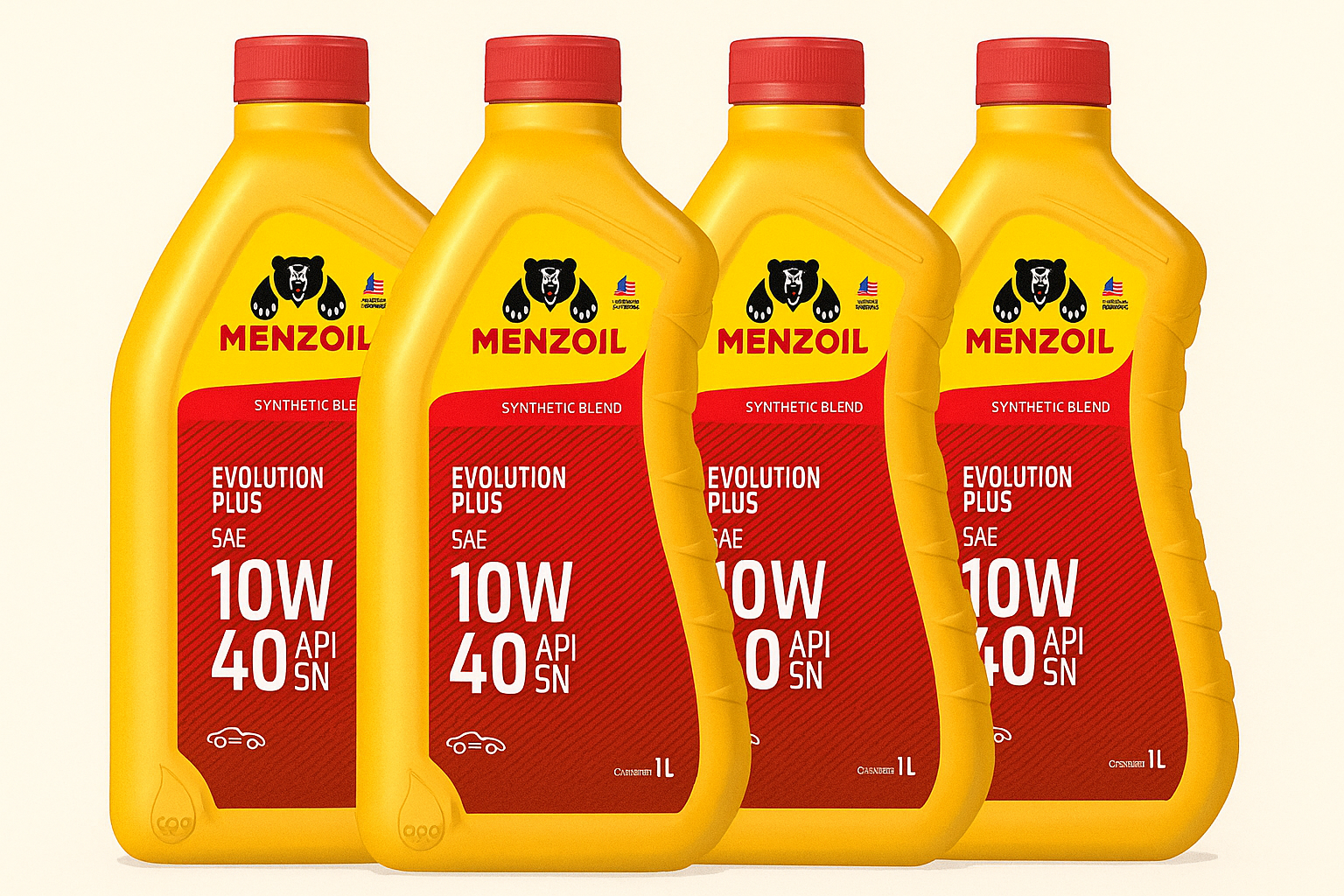 Kit oleo - 10w40 - Menzoil